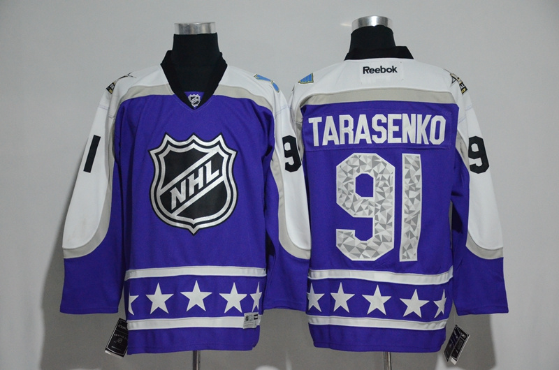 2017 NHL St. Louis Blues #91 Tarasenko blue All Star jerseys